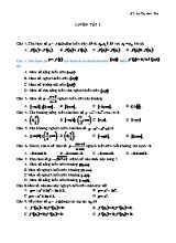 Đề luyện tập môn Vật lý Lớp 12 - Đề 2 - Lê Thị Anh Thư
